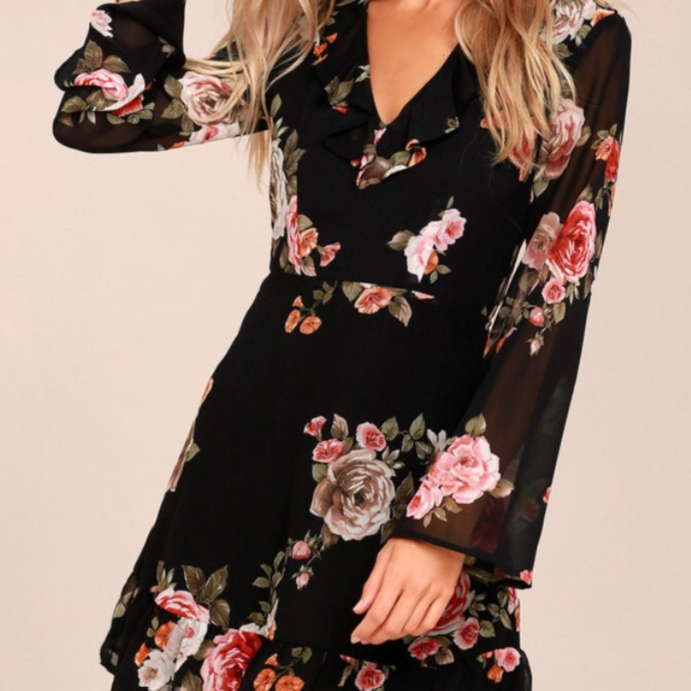 Floral Lulus dress